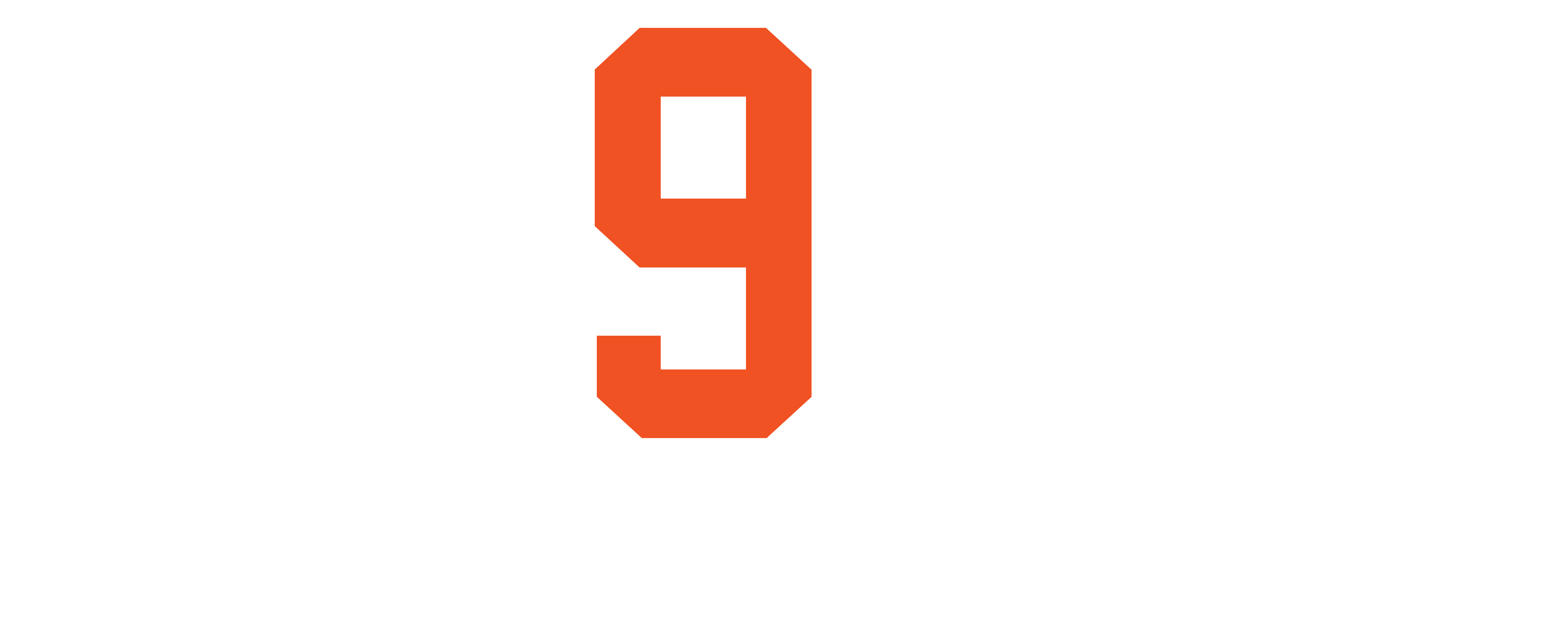 Joe Burrow Foundation's Do Good Logo in White and Orange